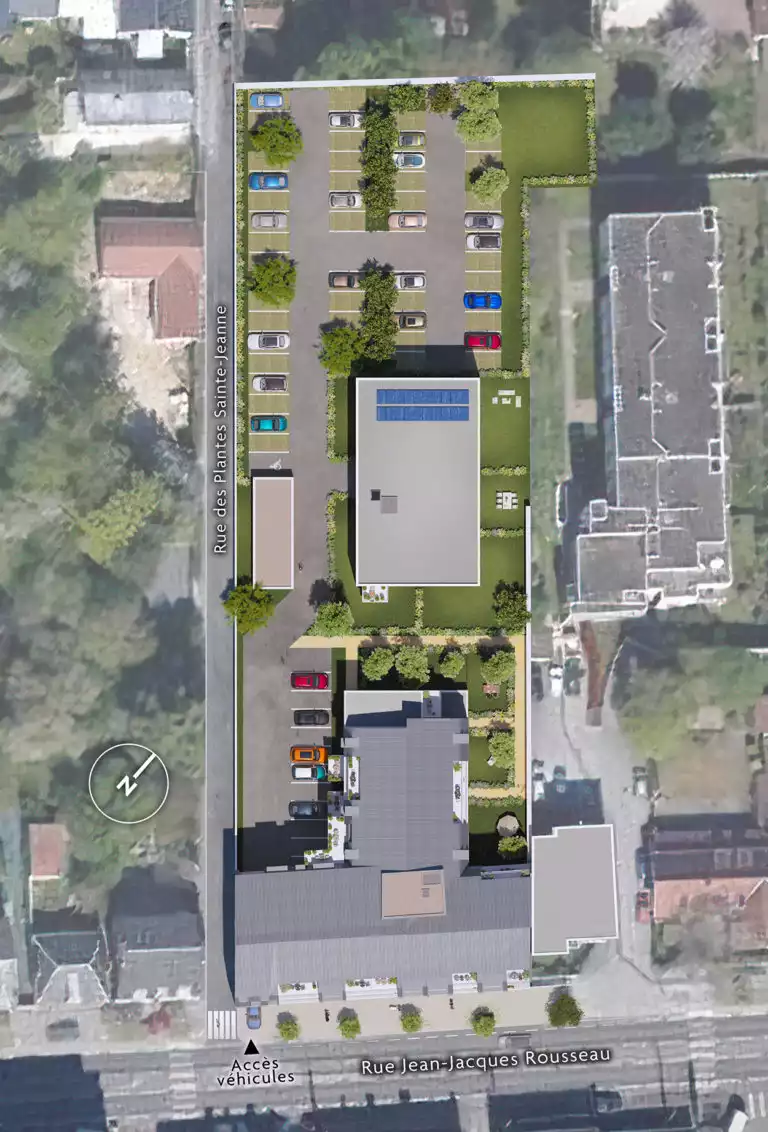 Résidence urbaine moderne qui harmonise une architecture soignée avec des espaces généreux et fonctionnels, conception par Epsilon 3D