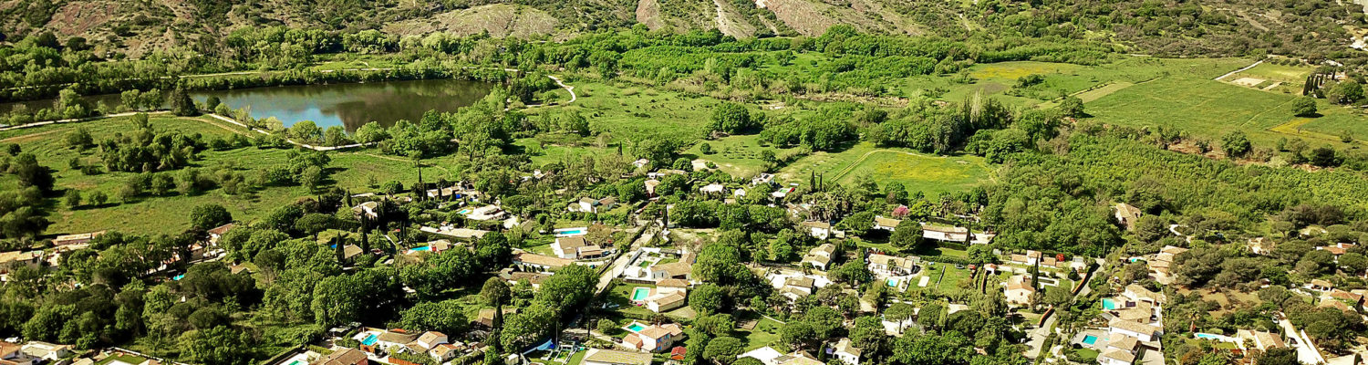 vue axonométrique d'insertion de futurs terrains à construire au pied du massif de l'Esterel